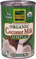 Native Forest Organic Unsweetened Coconut Milk Simple