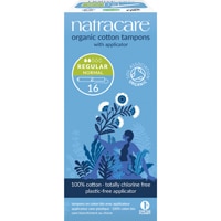 Natracare Organic Cotton Tampons Regular with Applicator