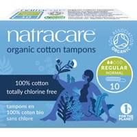 Natracare Organic Cotton Tampons Regular without Applicator