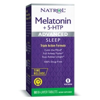 Natrol Advanced Sleep Melatonin Plus 5-HTP