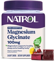 Natrol Magnesium Glycinate Cherry Lemon