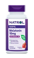 Natrol Melatonin Sleep Fast Dissolve Strawberry