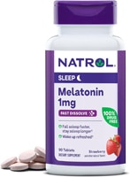 Natrol Melatonin Sleep Fast Dissolve Strawberry