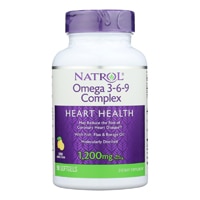 Natrol Omega 3-6-9 Complex Heart Health Lemon