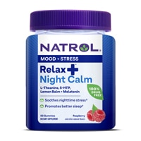 Natrol Relax Plus Night Calm Gummies Berry