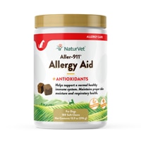 NaturVet Aller-911 Allergy Aid Plus Antioxidants for Dogs