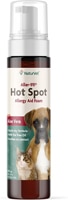 NaturVet Aller-911 Hot Spot Allergy Aid Foam Plus Aloe Vera for Dogs and Cats