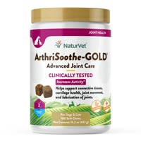 NaturVet ArthriSoothe Gold Level 3 Advanced Joint Care For Dogs & Cats