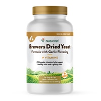 NaturVet Brewer's Dried Yeast Formula plus Vitamins Garlic for Dogs & Cats