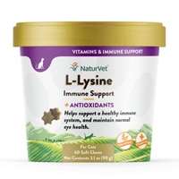 NaturVet L-Lysine Immune Support Plus Antioxidants For Cats