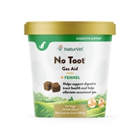 NaturVet No Toot Gas Aid Plus Fennel for Dogs