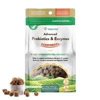 NaturVet Scoopables Digestive Support Advanced Probiotics & Enzymes for Dogs Bacon