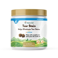 NaturVet Tear Stain Supplement Plus Lutein for Dogs and Cats