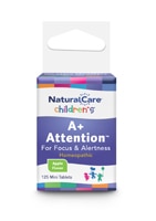 Natural Care Children's A+ Attention Focus + Alertness Apple