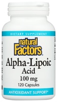 Natural Factors Alpha-Lipoic Acid