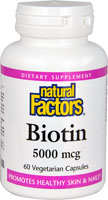 Natural Factors Biotin