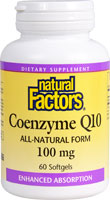 Natural Factors Coenzyme Q10