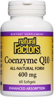 Natural Factors Coenzyme Q10