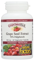 Natural Factors GrapeSeedRich™ Grape Seed Extract