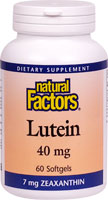 Natural Factors Lutein