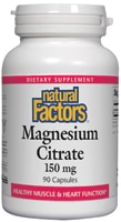 Natural Factors Magnesium Citrate