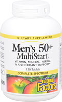 Natural Factors Men's 50+ MultiStart