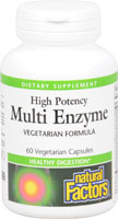 Natural Factors Multi Enzyme High Potency