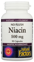 Natural Factors No Flush Niacin