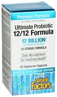 Natural Factors Ultimate Probiotic 12-12 Formula