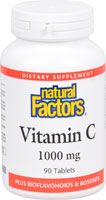 Natural Factors Vitamin C Plus Bioflavonoids and Rosehips