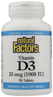 Natural Factors Vitamin D3