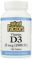 Natural Factors Vitamin D3