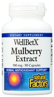 Natural Factors WellBetX® Mulberry Extract