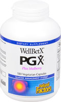 Natural Factors WellBetX PGX Plus Mulberry