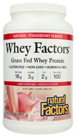 Natural Factors Whey Factors Natural Strawberry