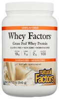 Natural Factors Whey Factors Unflavored