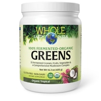 Natural Factors Whole Earth & Sea® Fermented Organic Greens Tropical