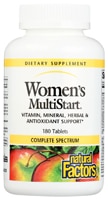 Natural Factors Women's MultiStart