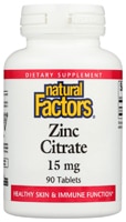 Natural Factors Zinc Citrate