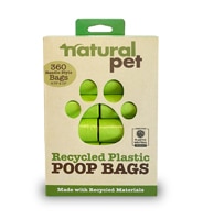 Natural Pet Recycled Plastic Poop Bags