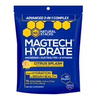 Natural Stacks MagTech Hydrate - Magnesium Electrolytes B Vitamins Citrus Splash