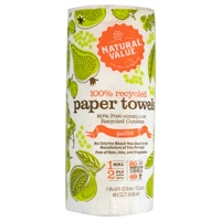 Natural Value Paper Towels Quilted 100% Recycled 2 Ply 80 sheets