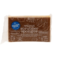 Natural Value Walnut Scrubber Sponge