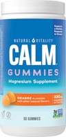 Natural Vitality Calm Gummies Orange