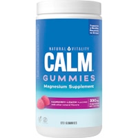 Natural Vitality Calm Gummies Raspberry Lemon