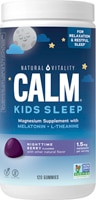 Natural Vitality Calm Kids Sleep Gummies Nighttime Berry