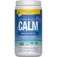 Natural Vitality Calm Magnesium Drink Powder Sweet Lemon