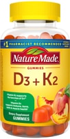 Nature Made D3 + K2 Gummies Peach