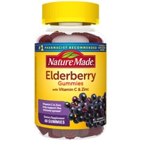 Nature Made Elderberry Gummies Raspberry