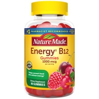 Nature Made Energy B-12 Adult Gummies Cherry & Wild Berries